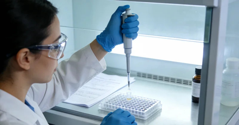 太原基因检测中心护士进行血液样