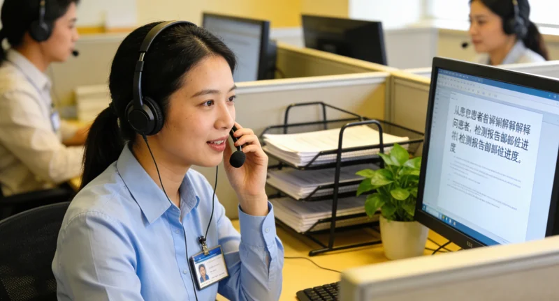 霍林郭勒家庭共同查看基因检测报