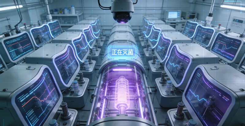 廊坊某医疗中心正在进行基因检测