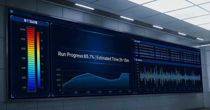 专业实验室进行基因测序与数据分
