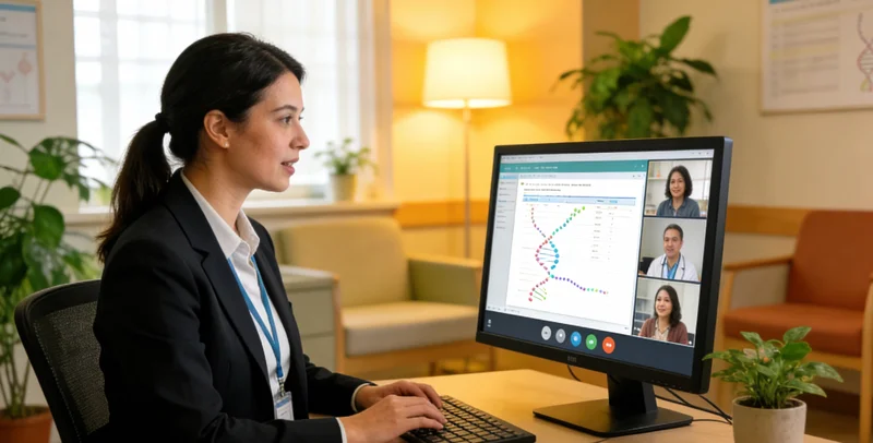 河间医生与患者解读基因检测报告