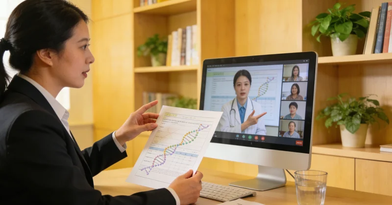 洮南患者与医生进行遗传咨询沟通