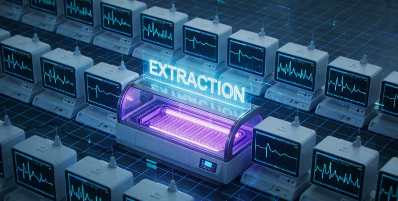 北京基因检测中心实验室人员处理