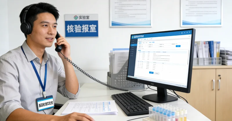 珠海市民在遗传咨询门诊与医生深