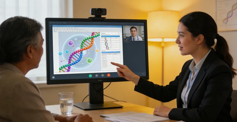 鄂托克家庭与遗传咨询师沟通场景