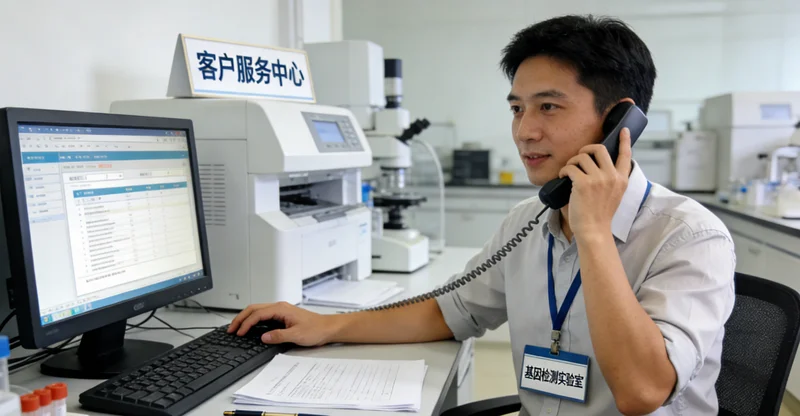 汾阳女性进行遗传咨询场景