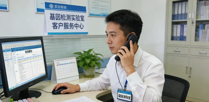 靖西遗传咨询医生向家庭讲解基因