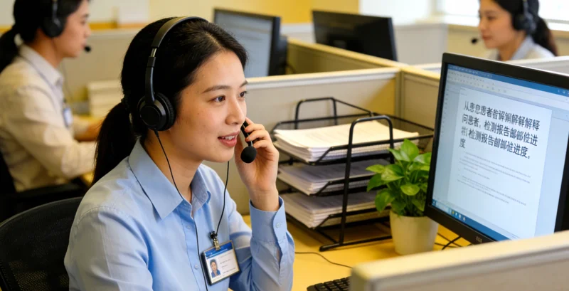 普宁家庭查看基因检测报告并与医