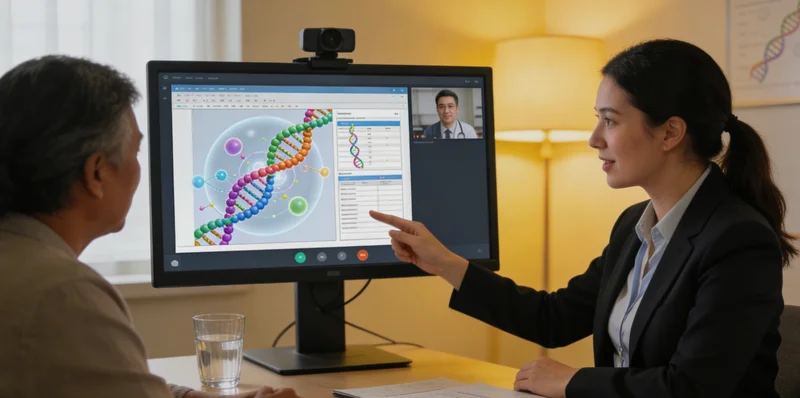 荔浦遗传咨询师解读基因检测报告