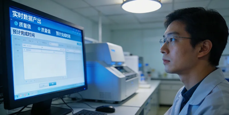 东苏旗居民在家测量血压,面露忧