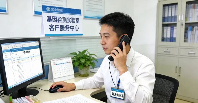 南京医生为夫妇进行遗传咨询场景