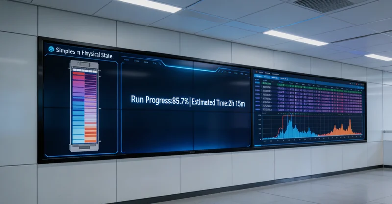 基因测序实验室技术人员分析数据