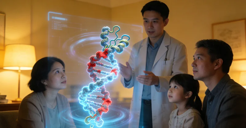 安庆遗传咨询师为家庭成员解读基