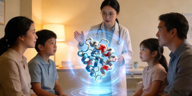 广水家庭遗传咨询场景图