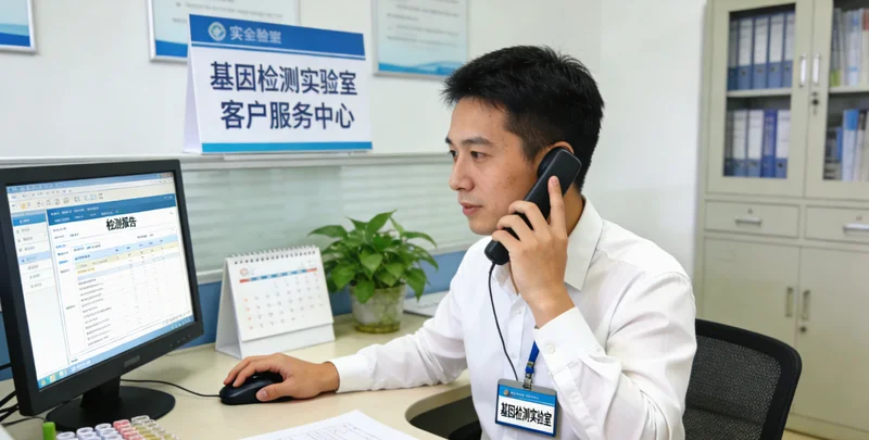 遗传咨询师在延边为患者解读基因