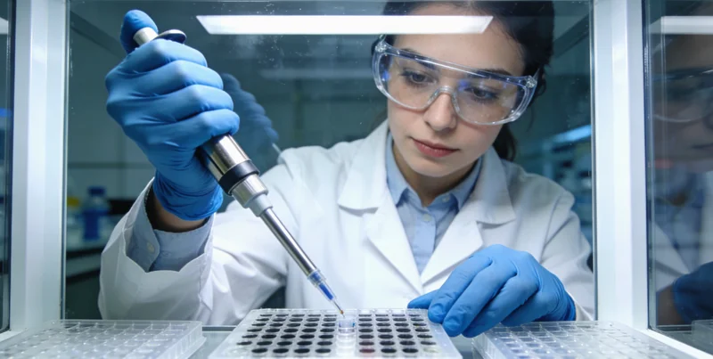 赣州基因检测中心护士进行血液样