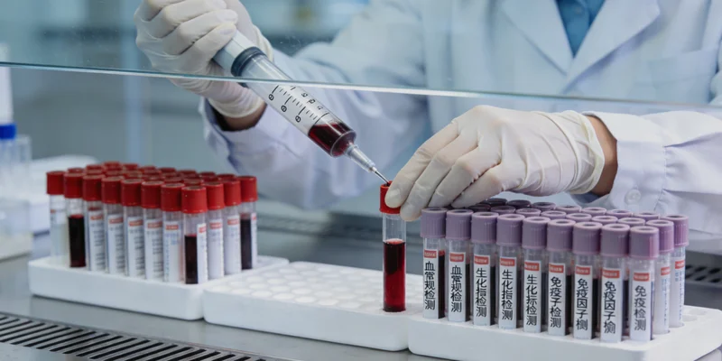 盐城医院内镜中心医生正在进行胃