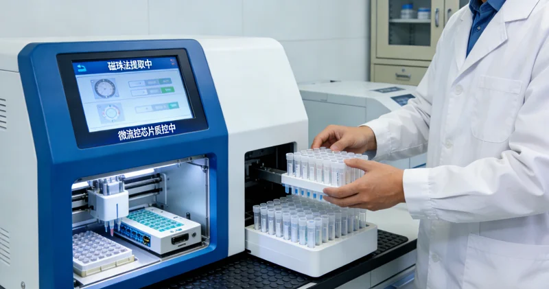 大石桥眼科医生为婴幼儿进行无创