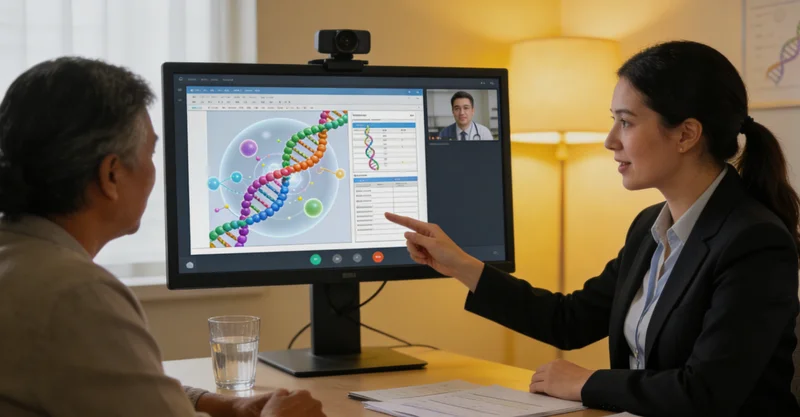 北京遗传咨询师与家庭成员沟通场