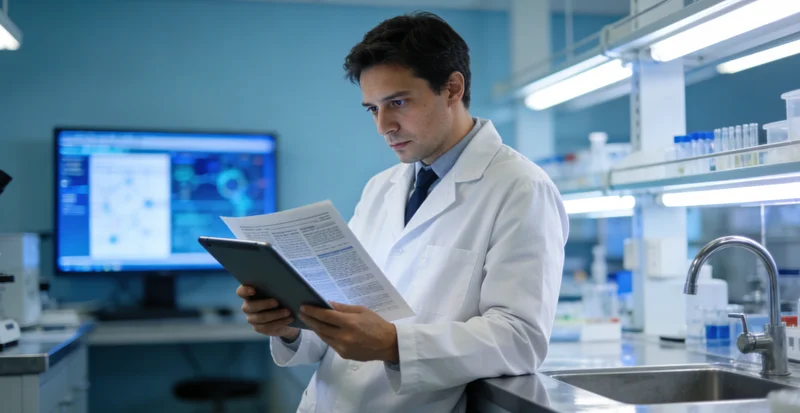 乐昌基因检测实验室技术人员进行