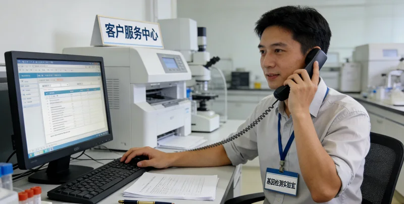 三明医院遗传咨询门诊医生讲解基