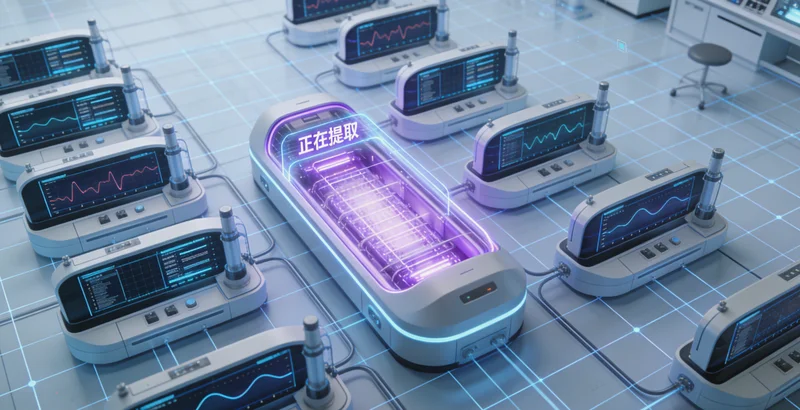 平泉基因检测实验室内部工作场景