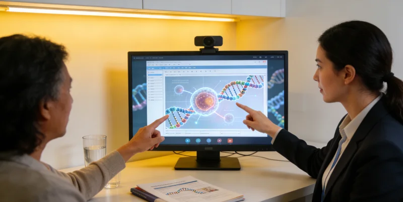 漯河遗传咨询医生与女性沟通基因