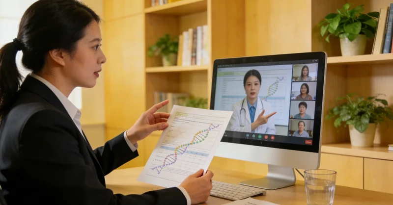 玉树遗传咨询医生与居民沟通基因