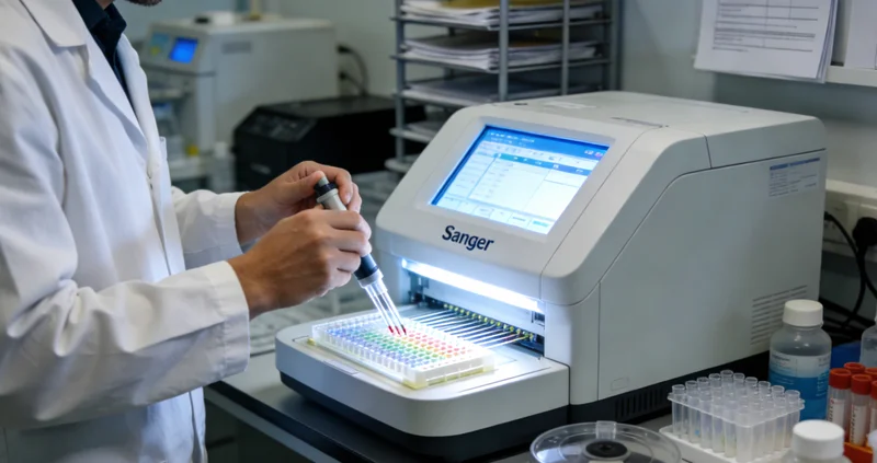 大安医院医生为儿童进行视网膜检