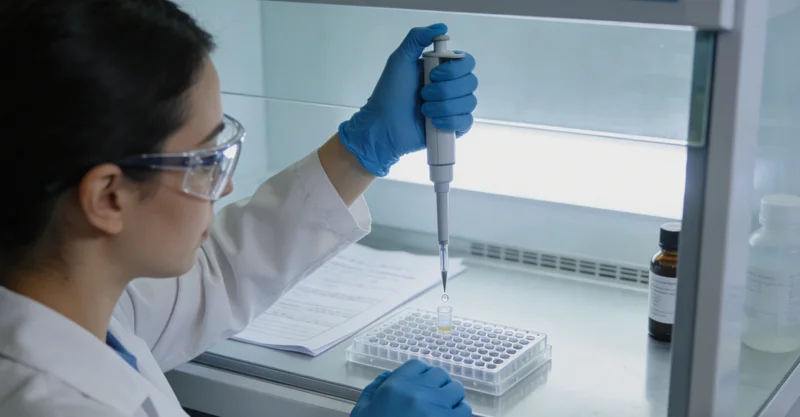 崇州合作的现代化基因检测实验室