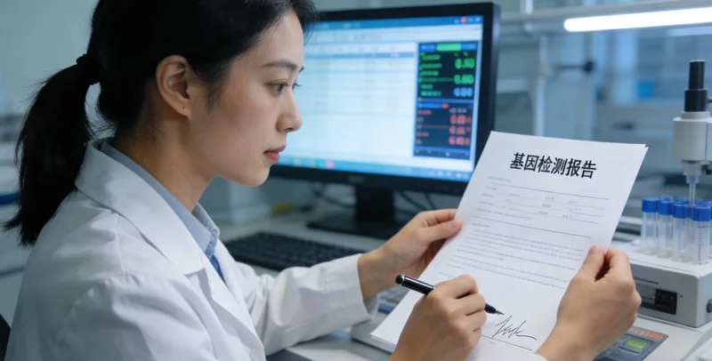 宜都医生为居民解读基因检测报告