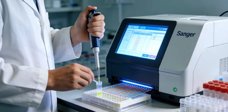 胰腺囊肿相关基因检测原理示意