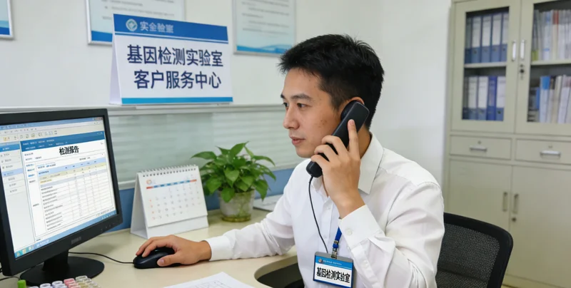 宜宾遗传咨询师与女性咨询者亲切