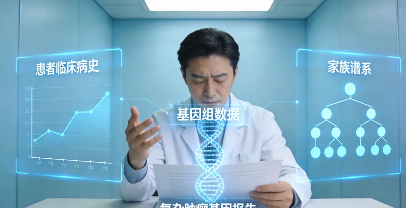 文山家庭共同了解基因检测结果与