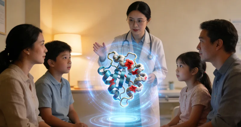 恩施林奇综合征家族遗传图谱示意