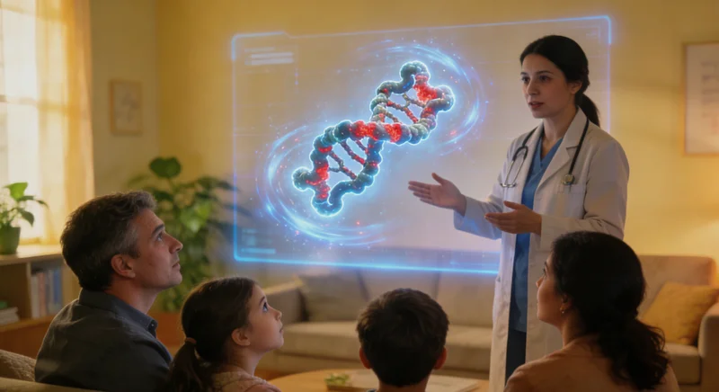 瑞安遗传咨询师与咨询者深入沟通