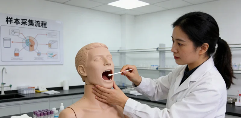 襄阳基因检测样本采集流程示意图