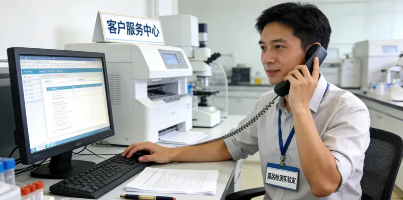 绍兴遗传咨询师与家庭进行检测后