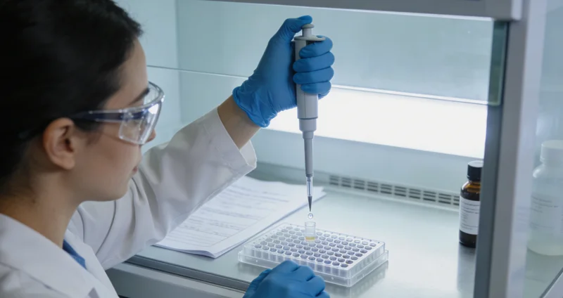 在淄博医院进行基因检测样本采集