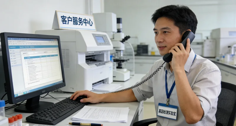 伊旗家庭遗传健康咨询场景图