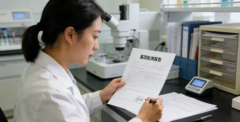 衢州医生解读基因检测报告给患者