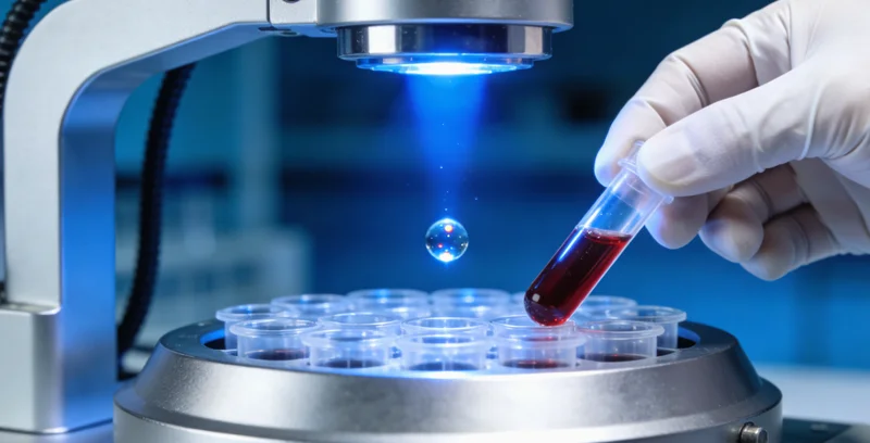 义乌医院基因检测采血现场