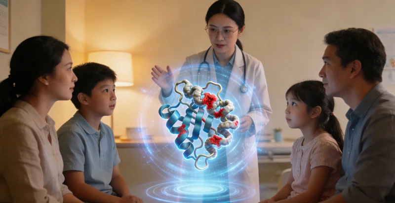 侯马家庭进行遗传咨询与医生沟通