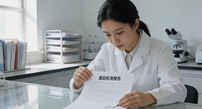 可克达拉基因检测报告样本与解读