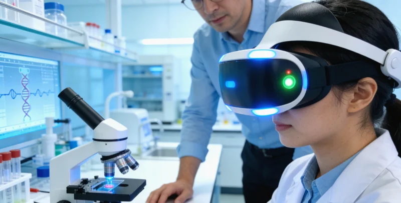 阿拉善盟草原上一家人携手望向远