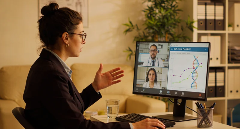 昌吉州遗传咨询专家向患者家庭解