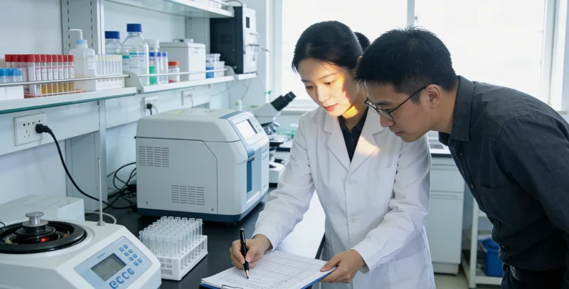 衡水女性在医院向医生进行遗传咨