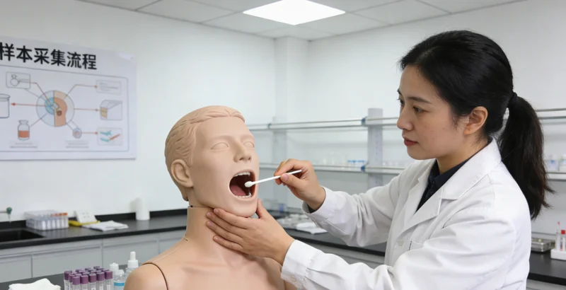 南昌VHL基因检测采样过程示意