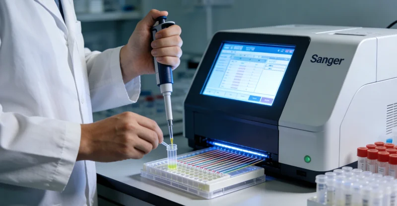 额尔古纳DNA测序科学原理示意