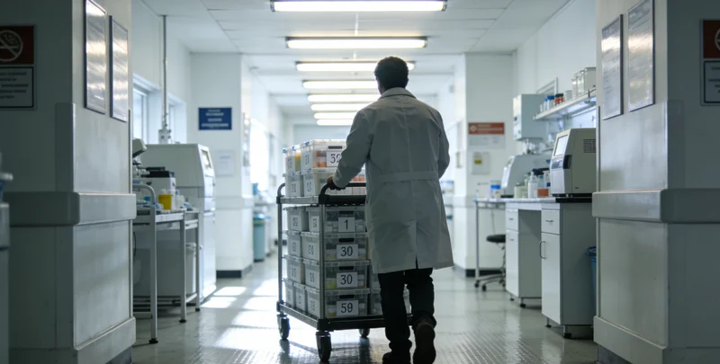 宁安林场女性工作者接听电话面露